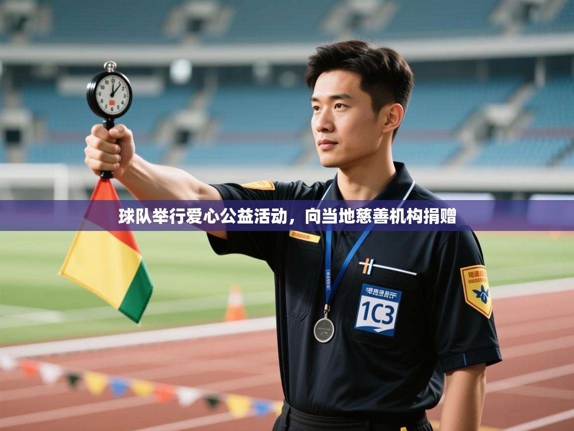 球队举行爱心公益活动，向当地慈善机构捐赠  第1张