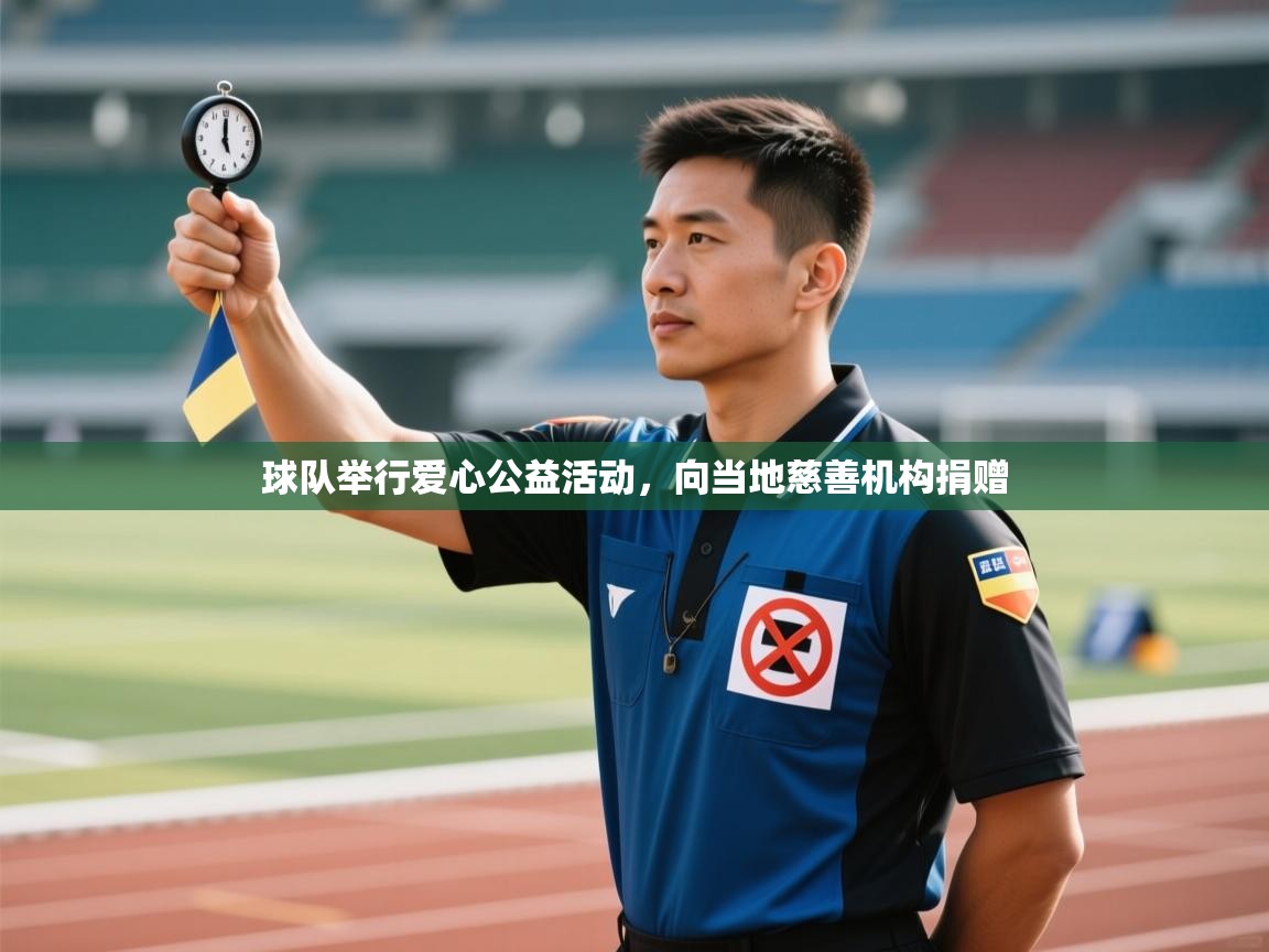 球队举行爱心公益活动，向当地慈善机构捐赠  第2张