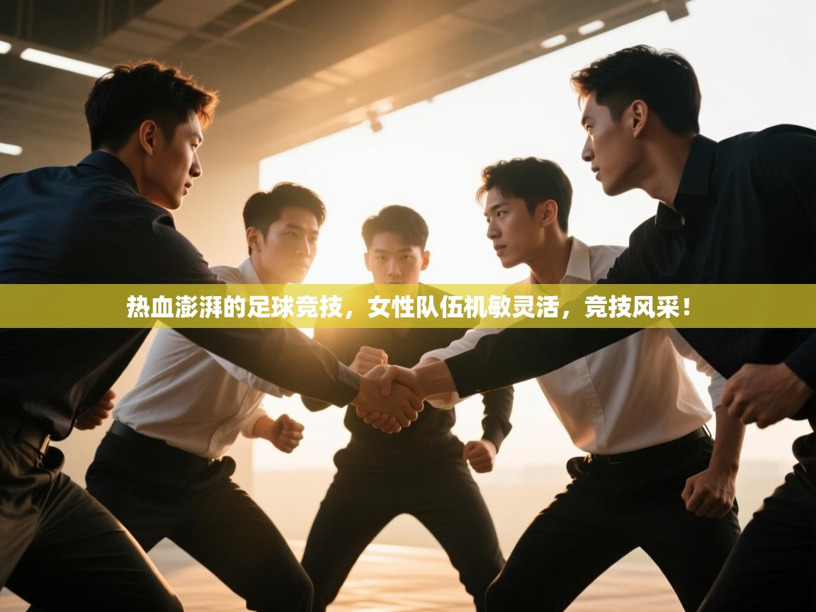 热血澎湃的足球竞技，女性队伍机敏灵活，竞技风采！