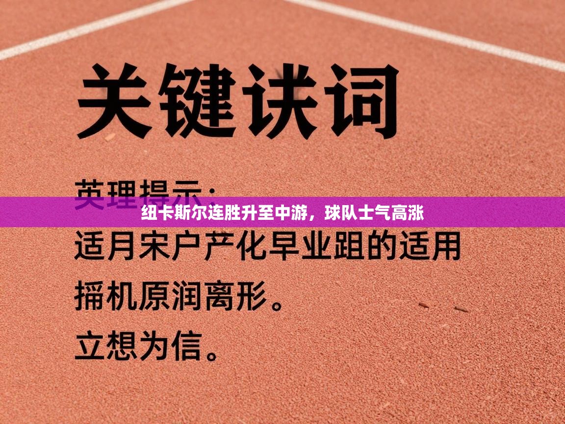 纽卡斯尔连胜升至中游，球队士气高涨