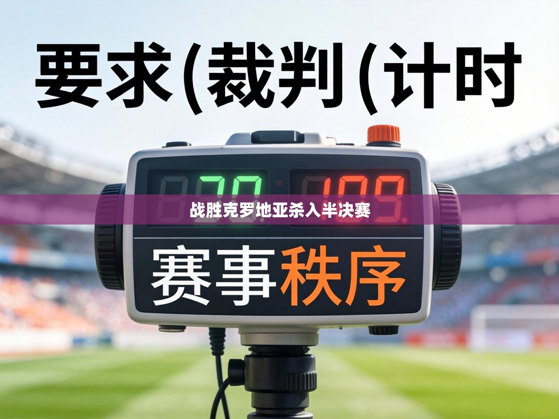 战胜克罗地亚杀入半决赛 第2张